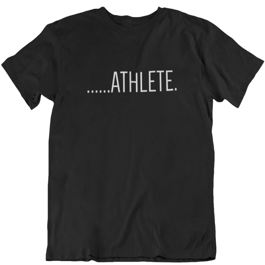 I Track And Field Women’s  apparel men’s apparel T-shirt unisex loungewear fitness gear sportswear black  clothing clothes shirts tops active wear short sleeve Athlete T-Shirt graphic tee