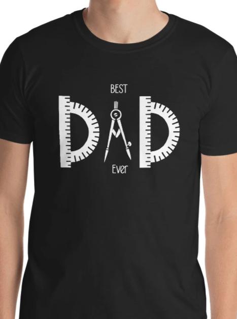 I Track And Field  men’s apparel T-shirt unisex loungewear fitness gear sportswear black clothing clothes shirts tops active wear short sleeve Best dad ever T-Shirt graphic tee