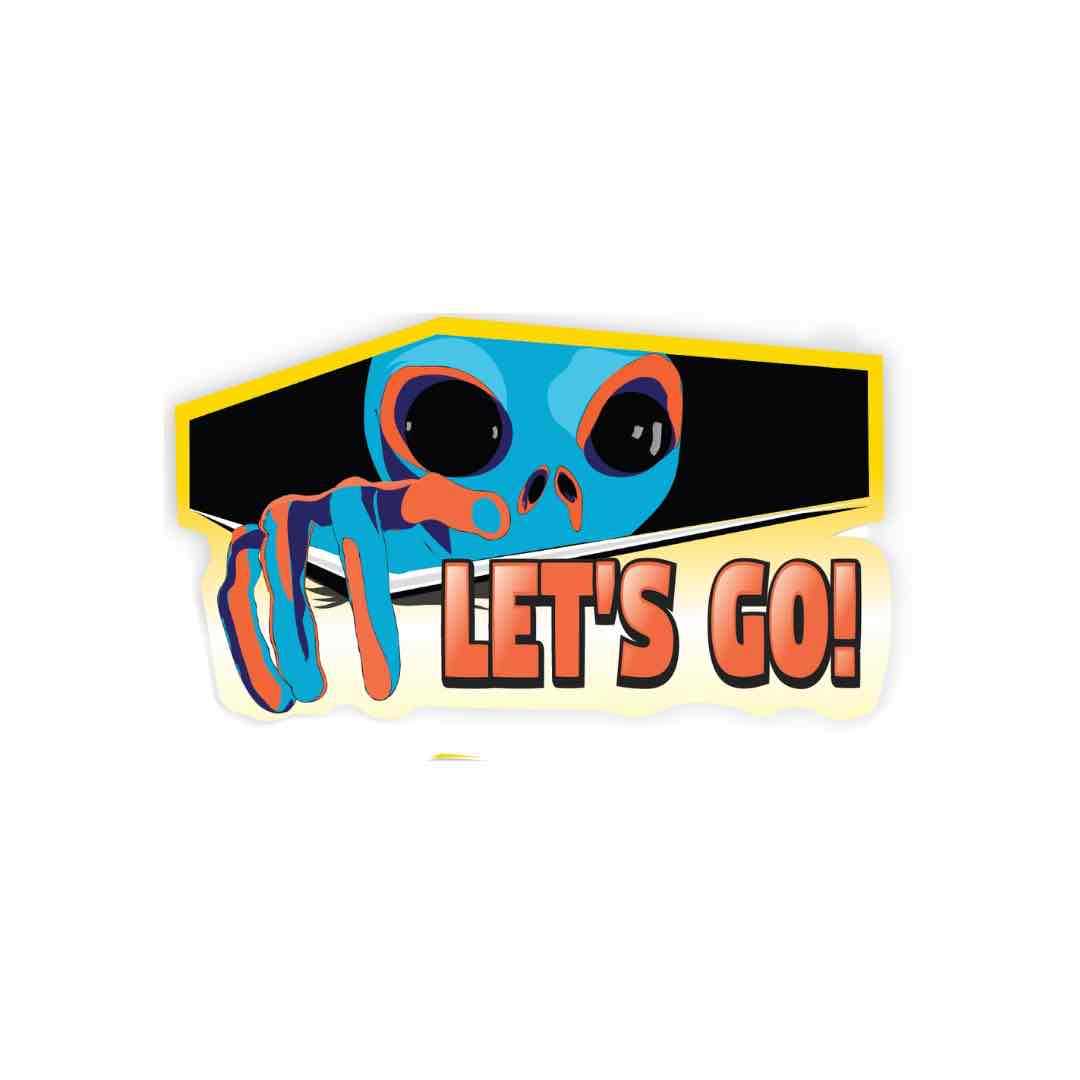 Sticker Let Go Sports Sticker | Let's Go Sticker – ITRACKANDFIELD