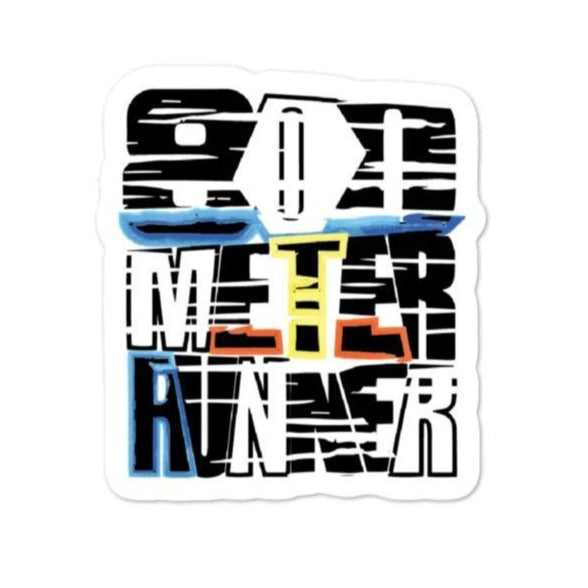800m Runner Sticker – ITRACKANDFIELD