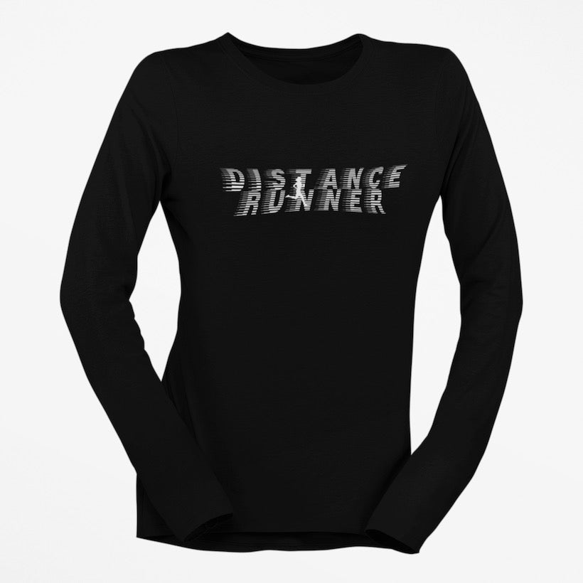 I Track And Field Women’s  apparel men’s apparel T-shirt unisex loungewear fitness gear sportswear black distance runner clothing clothes shirts tops active wear long sleeve