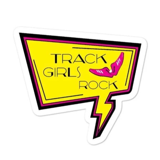 Track Girls Rock Sticker – ITRACKANDFIELD