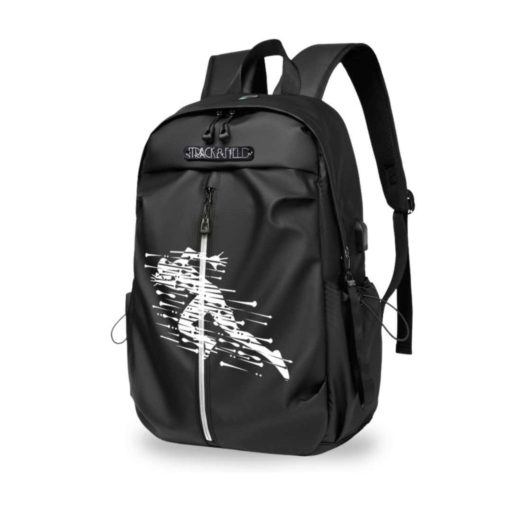 Mens Olympic Sprinter Backpack in black.
