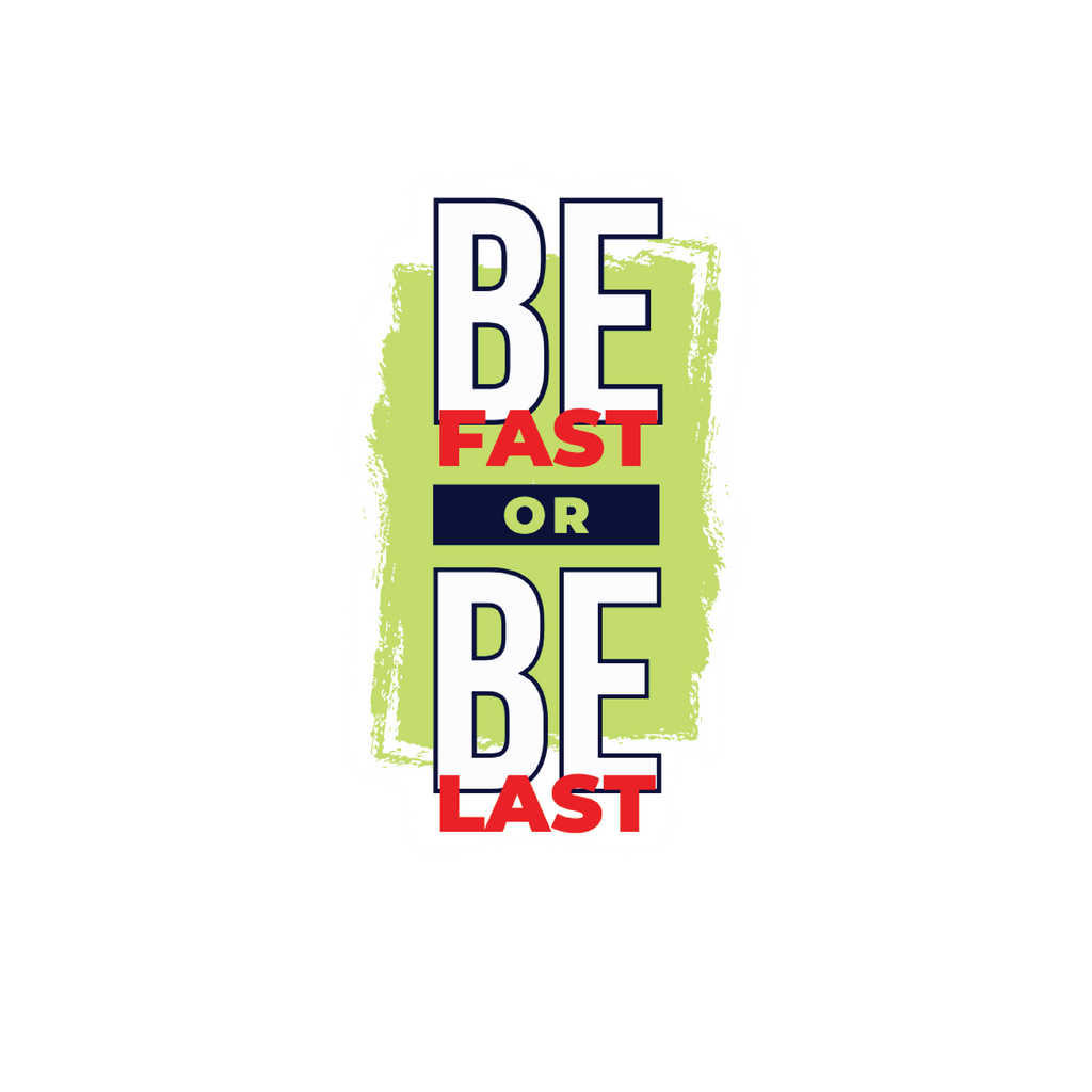  Enhance your sports gear and display your dedication with our 'Be Fast or Be Last' sticker. This stylish and motivational sticker encourages you to accelerate toward your goals and never settle for less. 