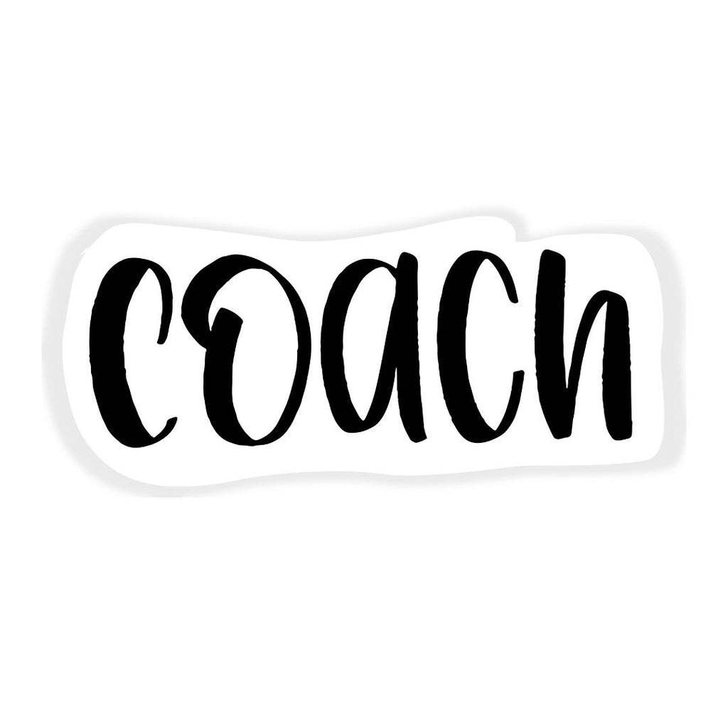 Coaching Sticker Design Coach Sticker โ ITRACKANDFIELD