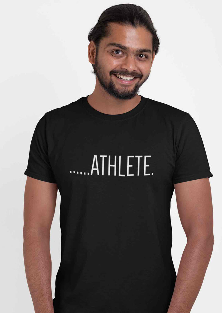 I Track And Field Women’s apparel men’s apparel T-shirt unisex loungewear fitness gear sportswear black clothing clothes shirts tops active wear short sleeve Athlete T-Shirt graphic tee