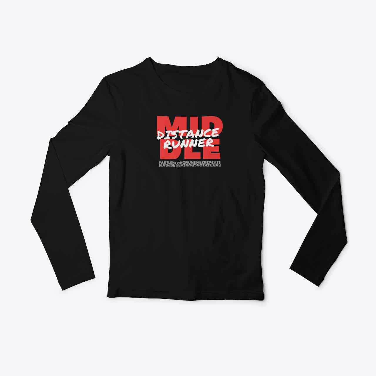 Middle Distance Runner (unisex) Long Sleeve - Main Image